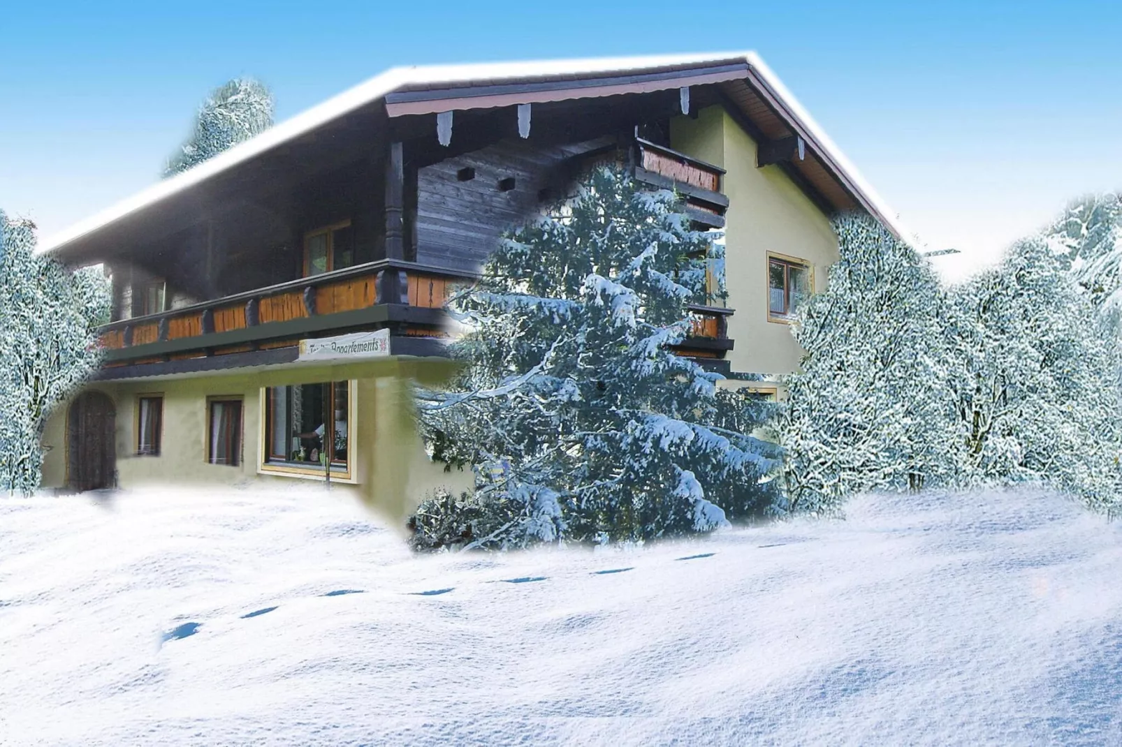 Toni Apartment 3 -45 qm-Exterieur winter