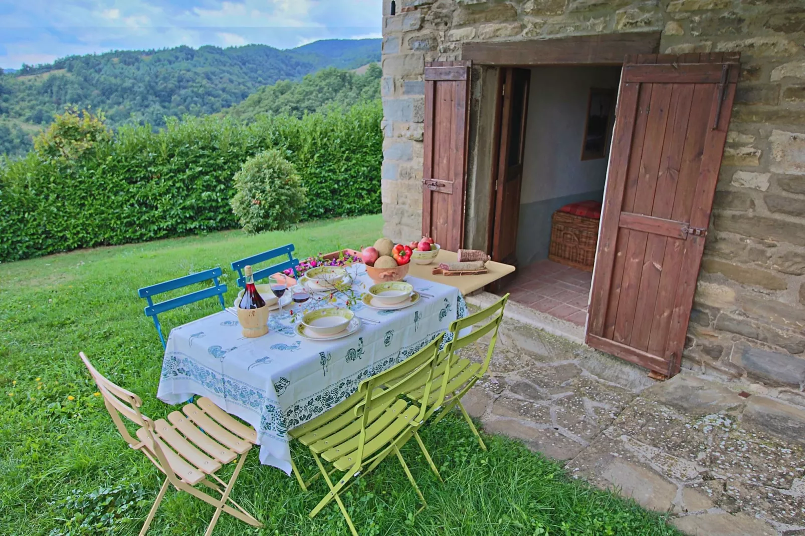 Nicchio di Rosa- Cerro Vecchio-Terrasbalkon