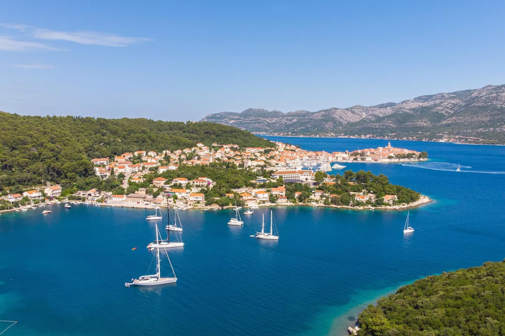 Apartments Aminess Port 9 Residence Korcula-Type A4 Vinea-Gebieden zomer 1km