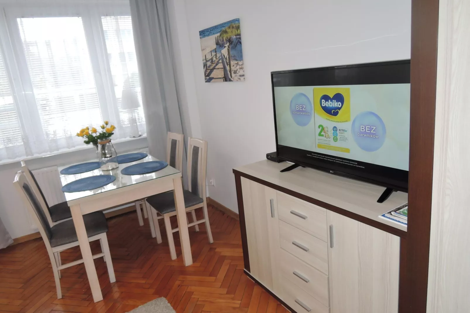 Holiday flat in the centre of Swinoujscie 50 qm SIE-Woonkamer