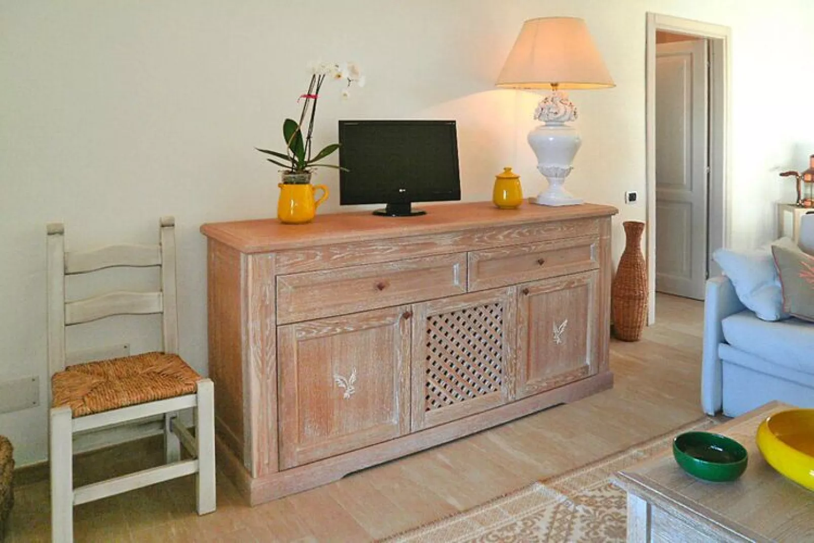 Holiday residence Punta Falcone, Santa Teresa di Gallura-Bilo Superior 2 persone-Woonkamer