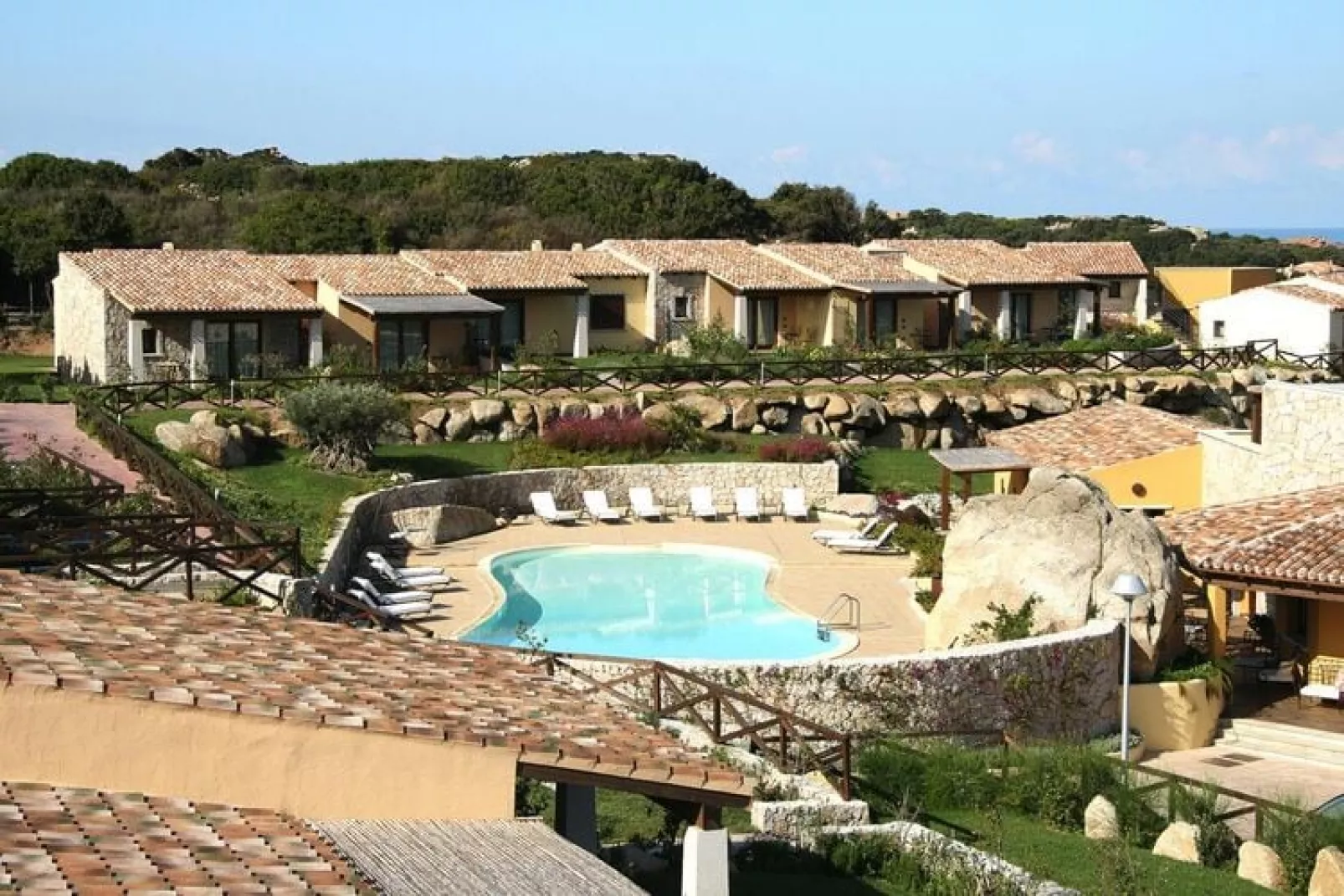 Holiday residence Punta Falcone, Santa Teresa di Gallura-Bilo Superior 2 persone-Zwembad