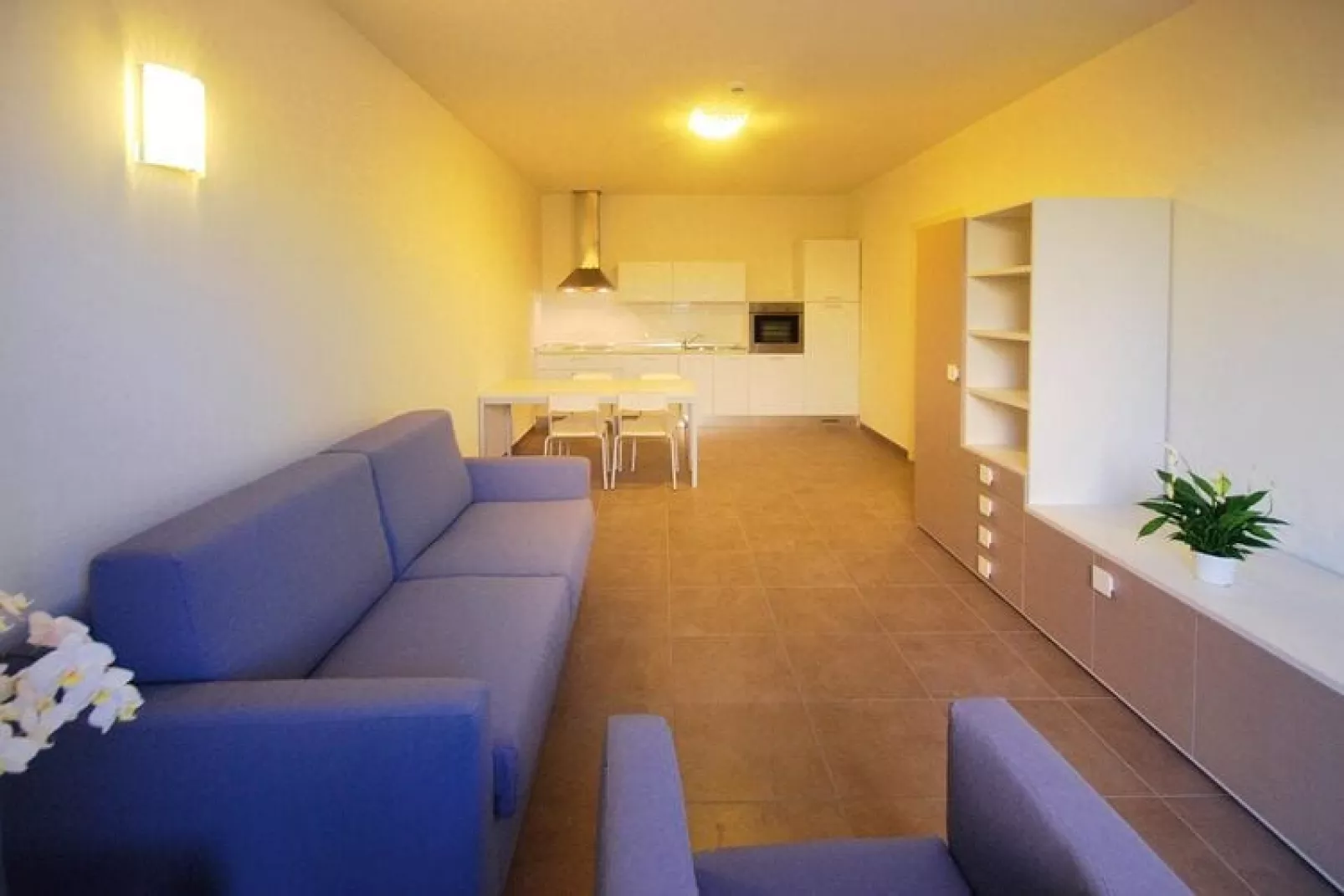 	Residence Riviera Palace Two-room Apartment-Woonkamer