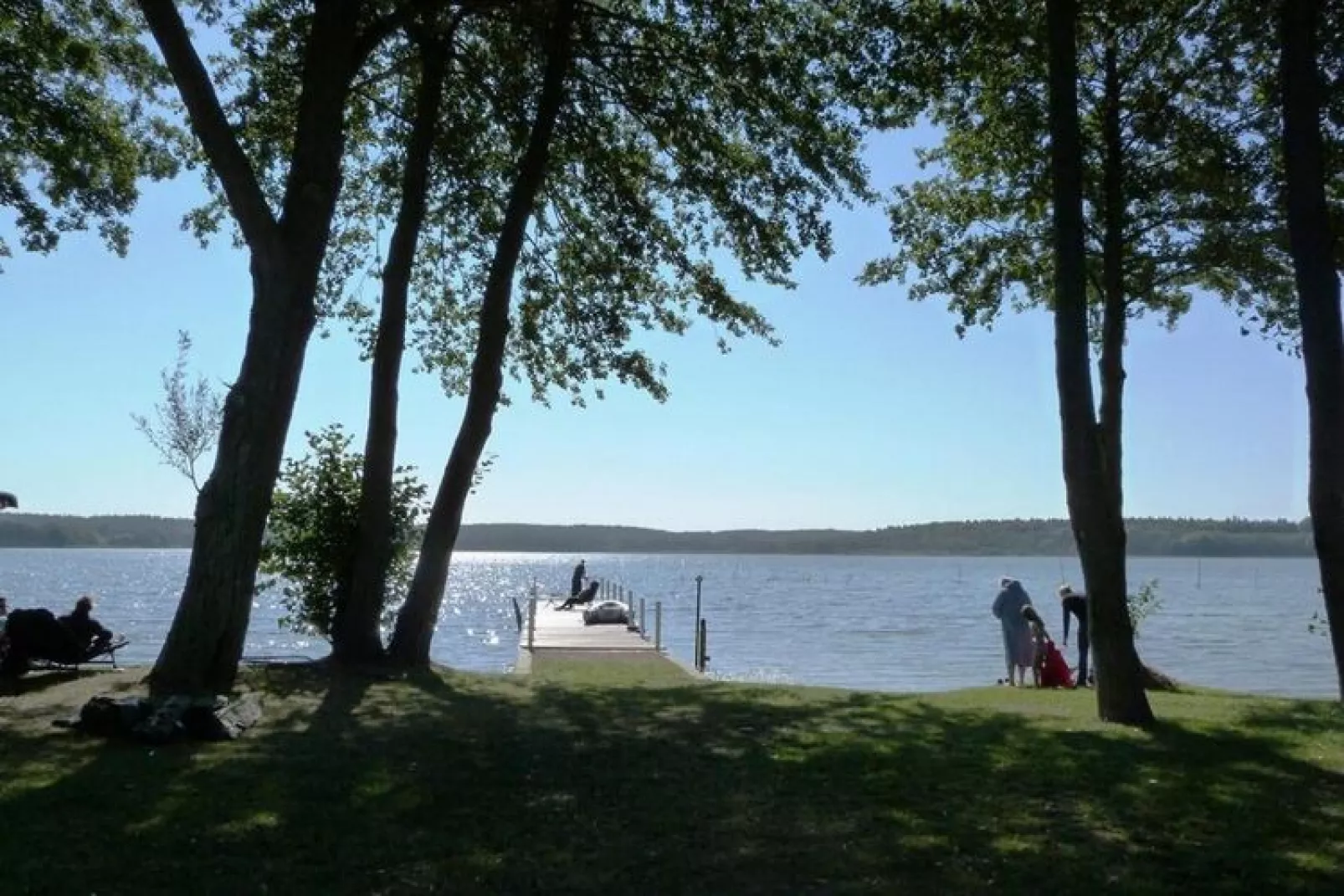 Reihenbungalow Nr 7 1-2 Personen-Gebieden zomer 1km