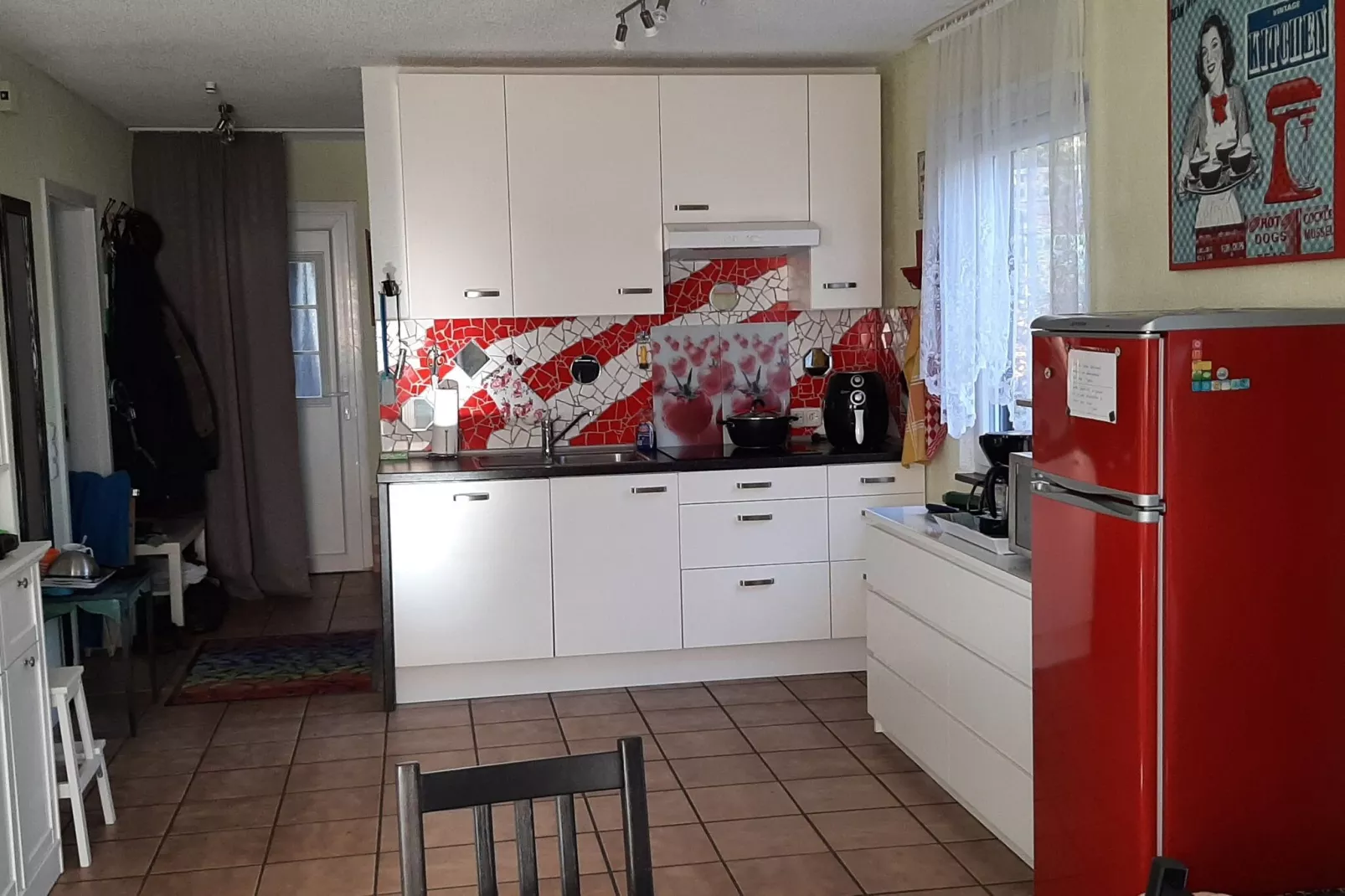 Obere Ferienwohnung-Keuken