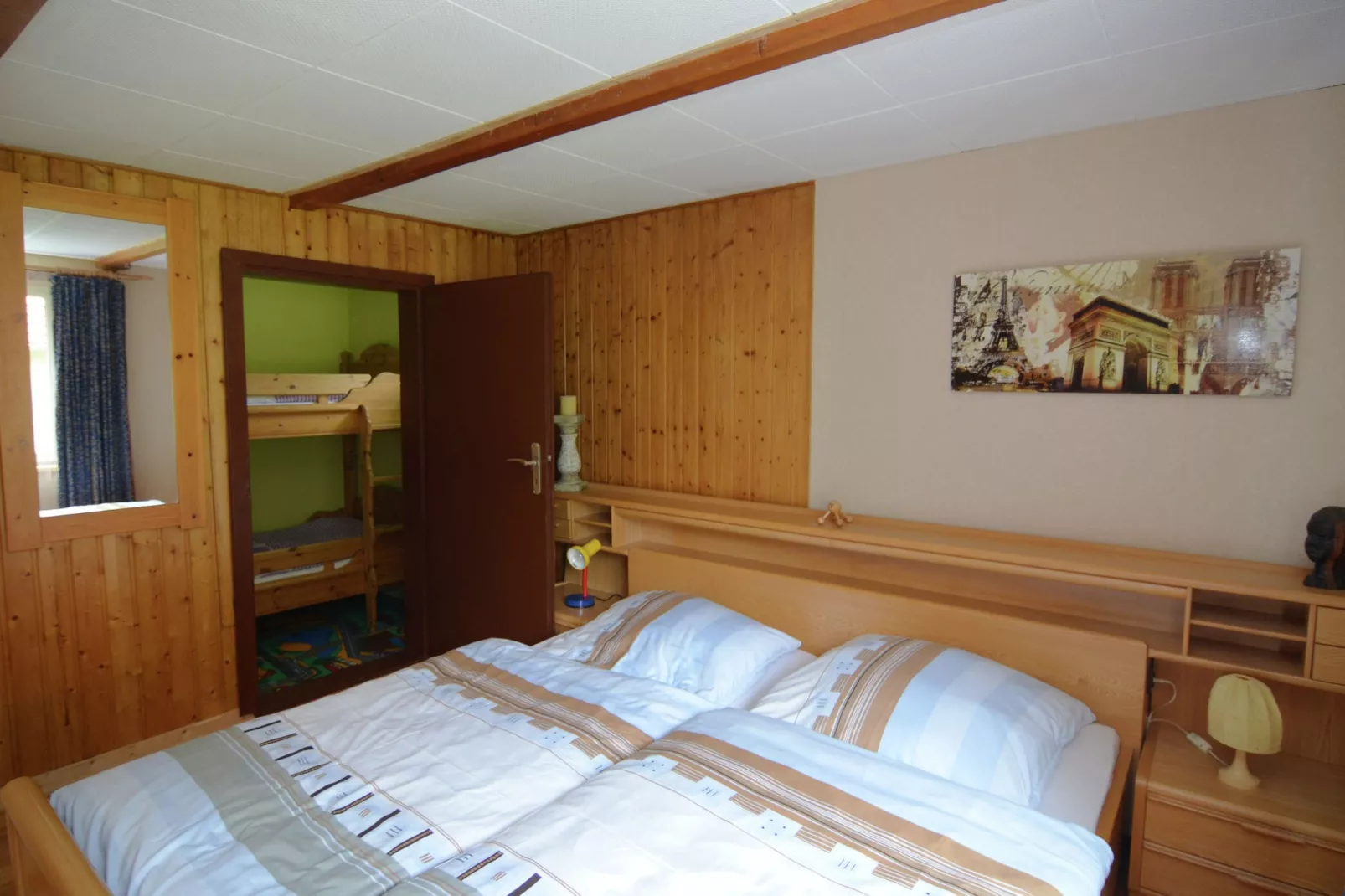 Chalet am Bergflüsschen-Slaapkamer