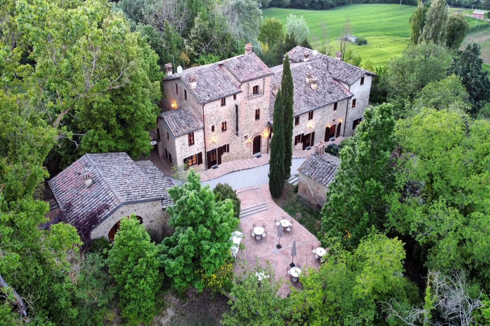 Casa Loggia-Buitenkant zomer