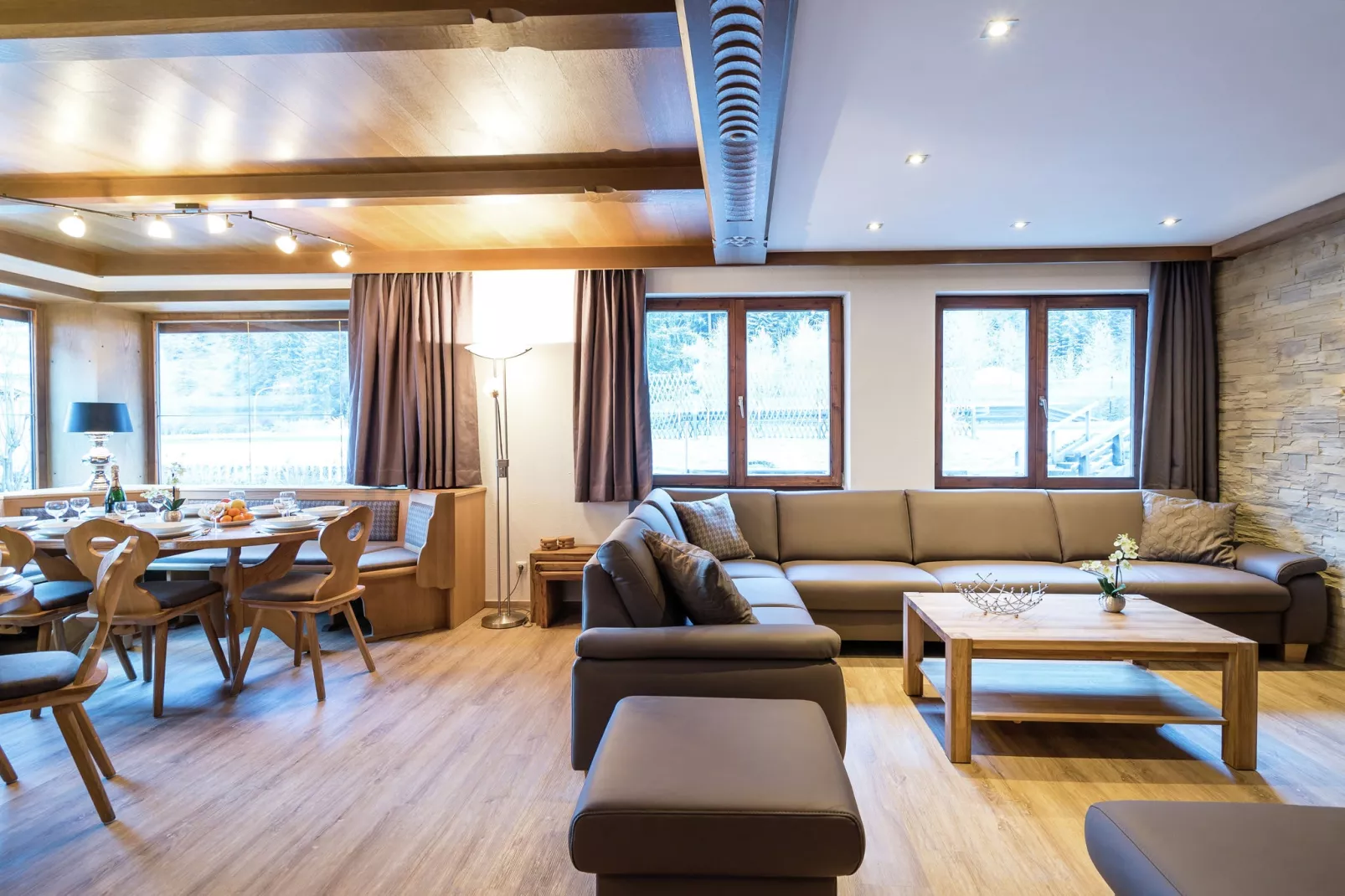 Chalet Saalach-Woonkamer