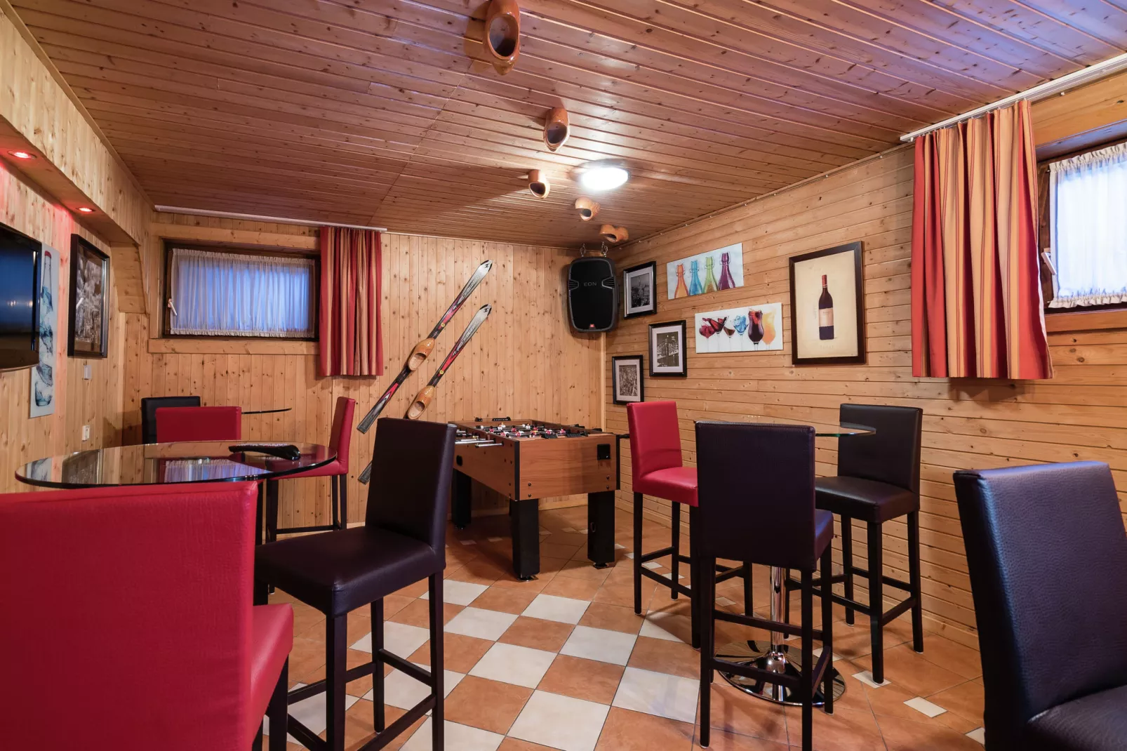 Chalet Saalach-Recreatieruimte