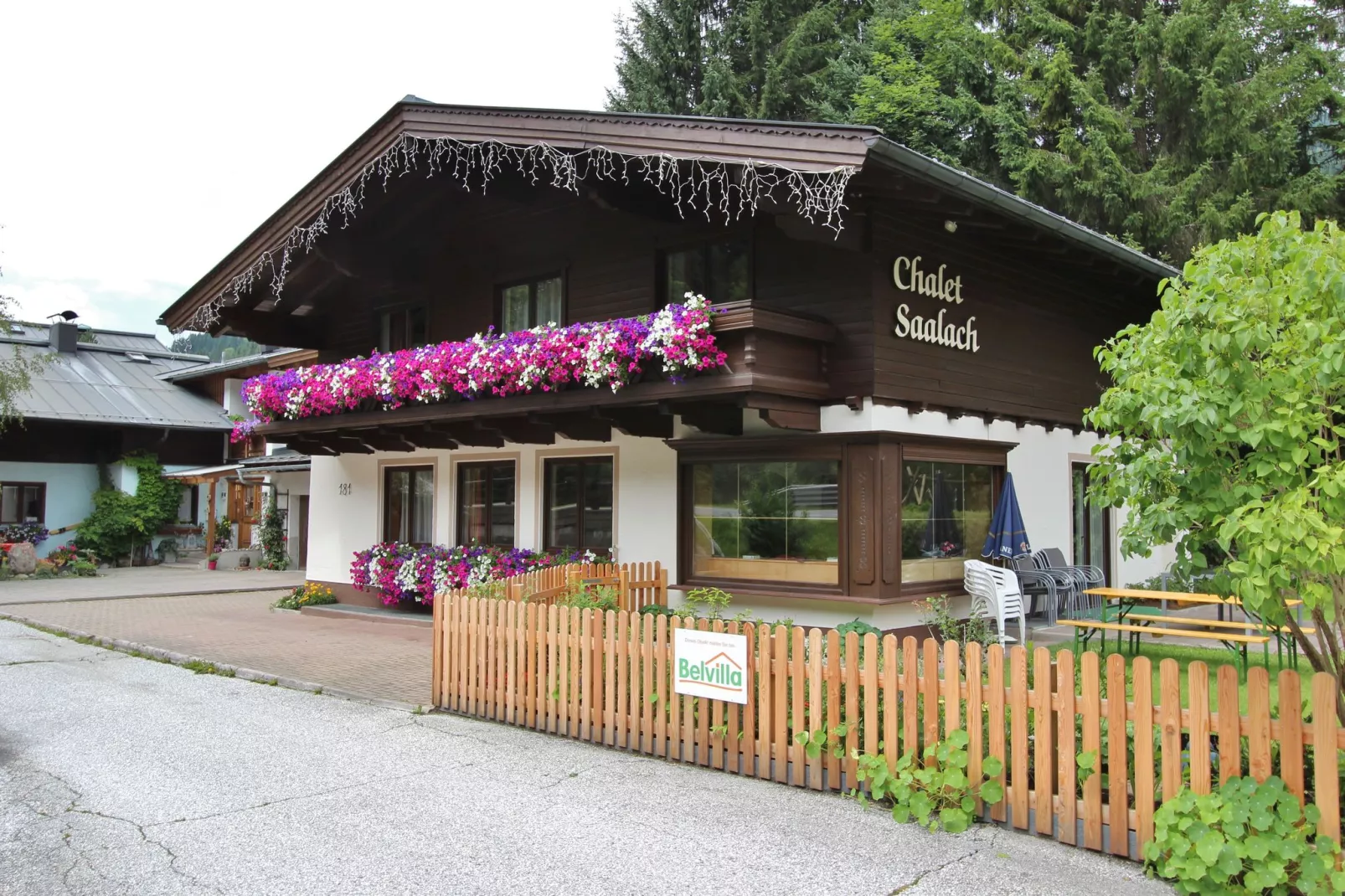 Chalet Saalach-Buitenkant zomer