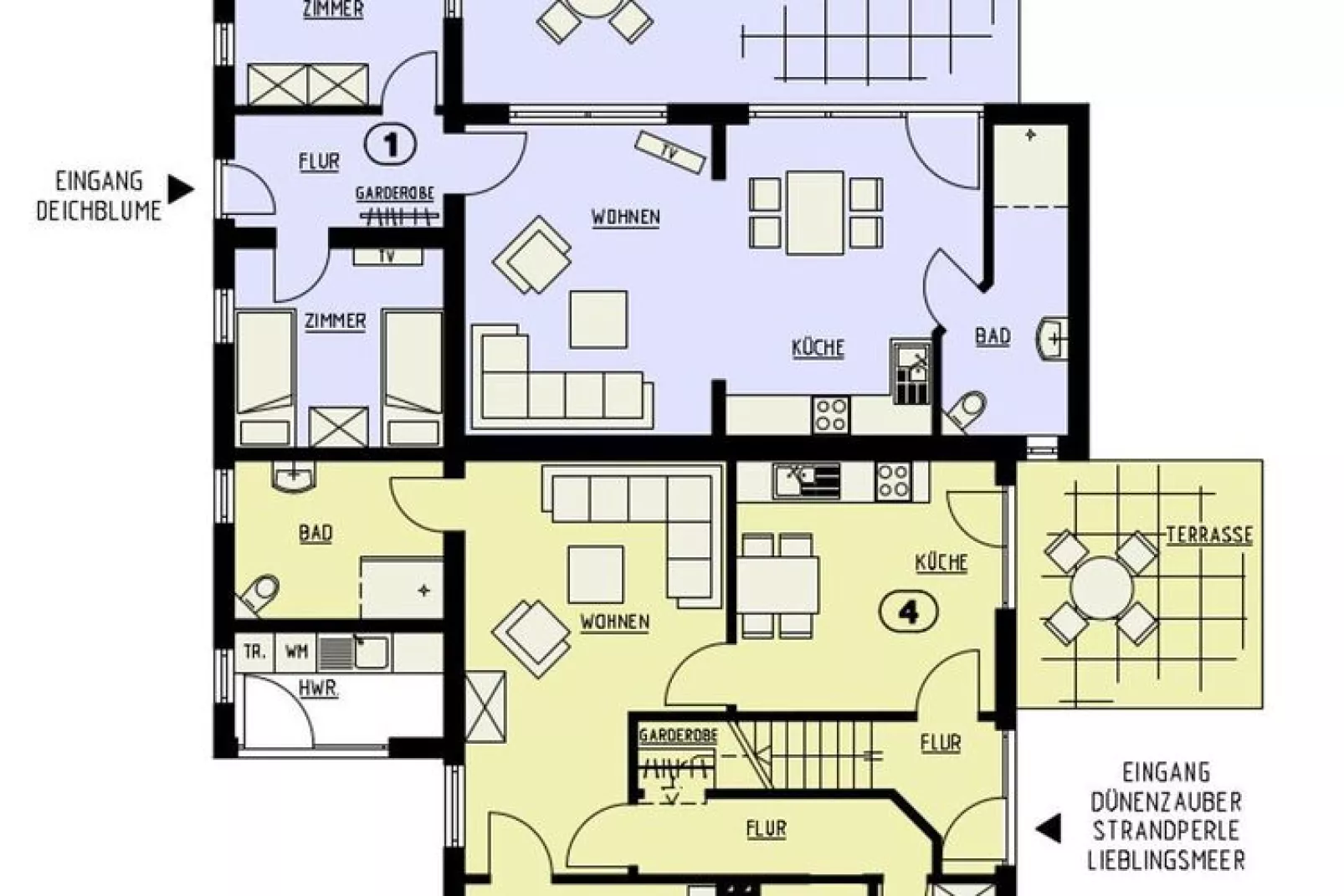 Deichblume-Plattegrond