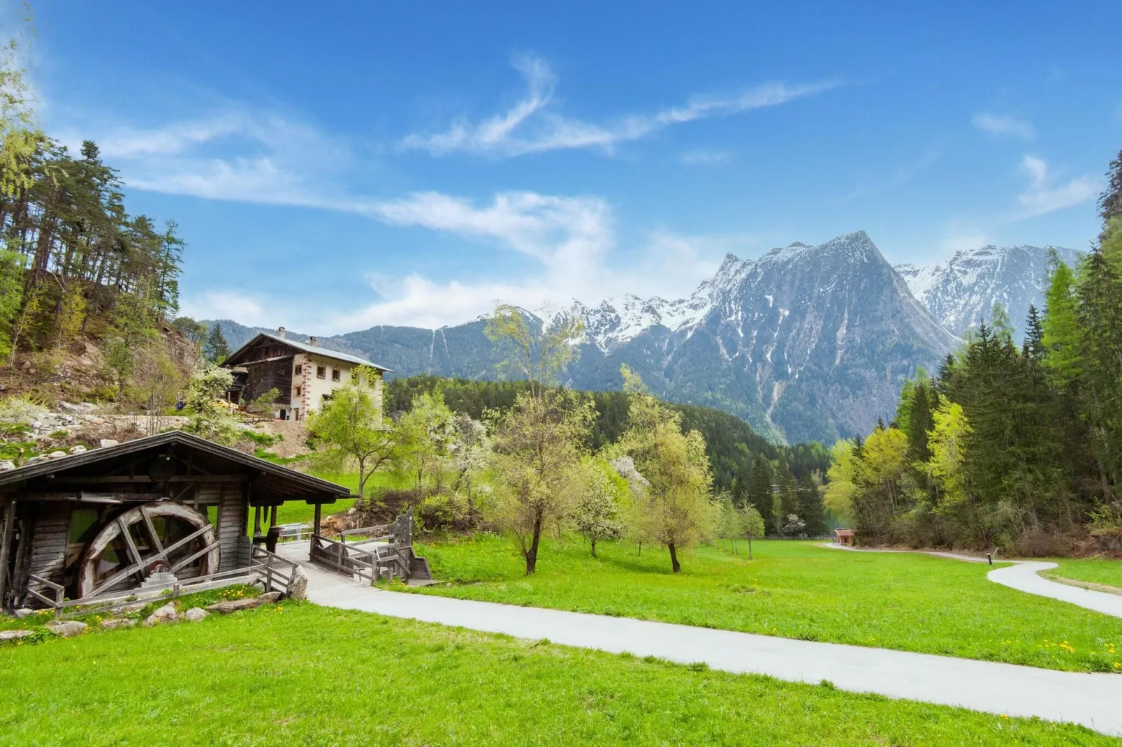 Ferienhaus Riml-Gebieden zomer 5km