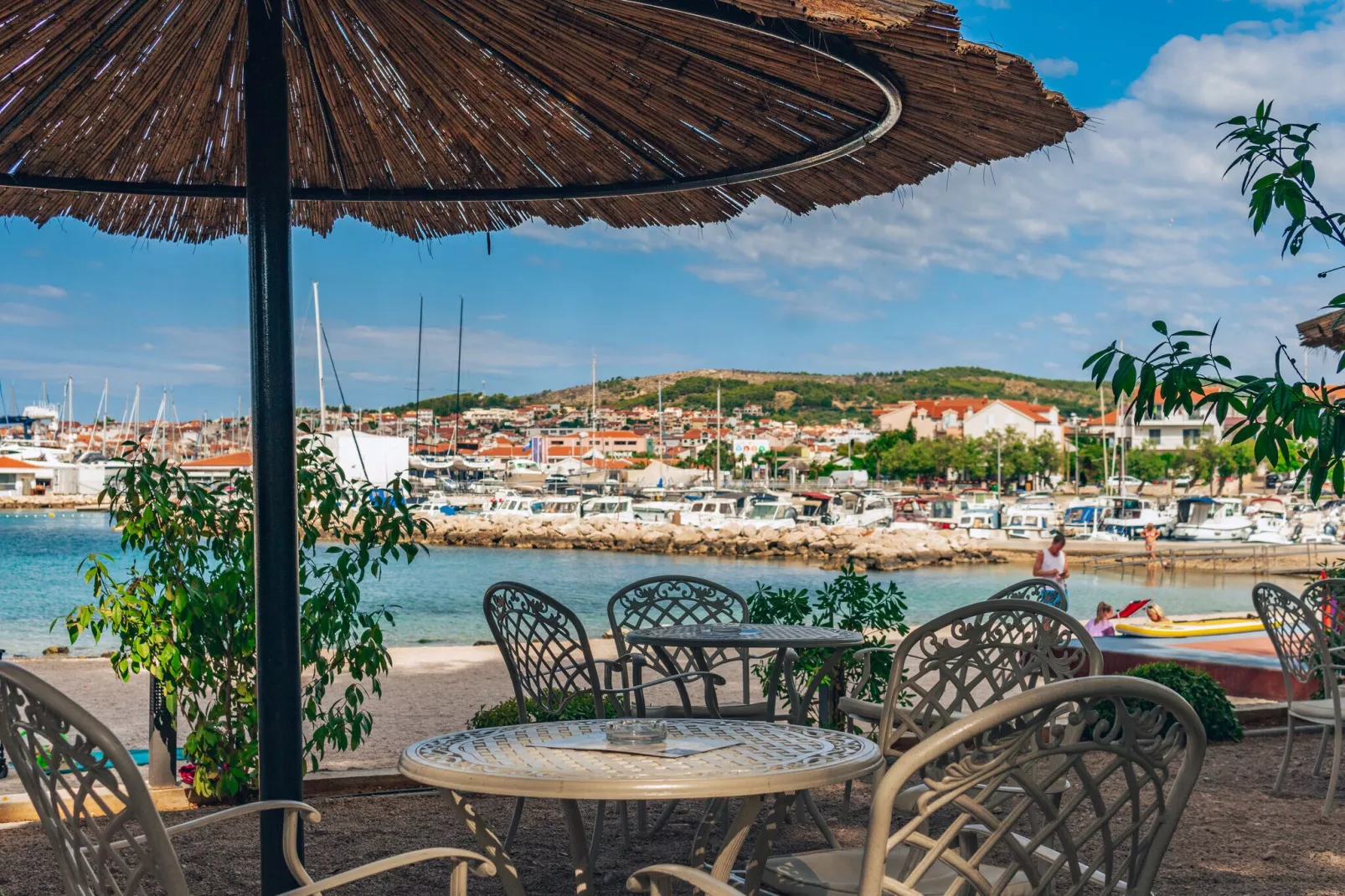 Matilde Beach Resort Vodice - Junior Apt A2plus2 Park View ca 36 qm für 4 Pers B&B-Uitzicht