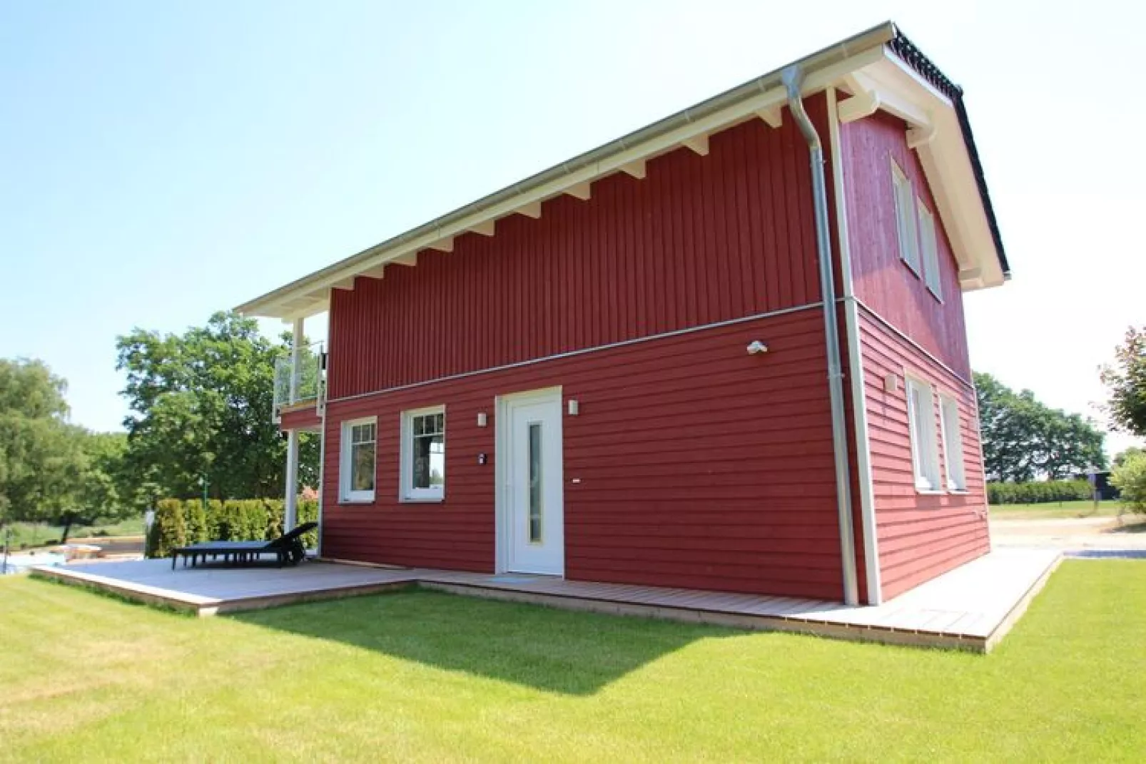 Ferienhaus Strandblick-Buitenkant zomer