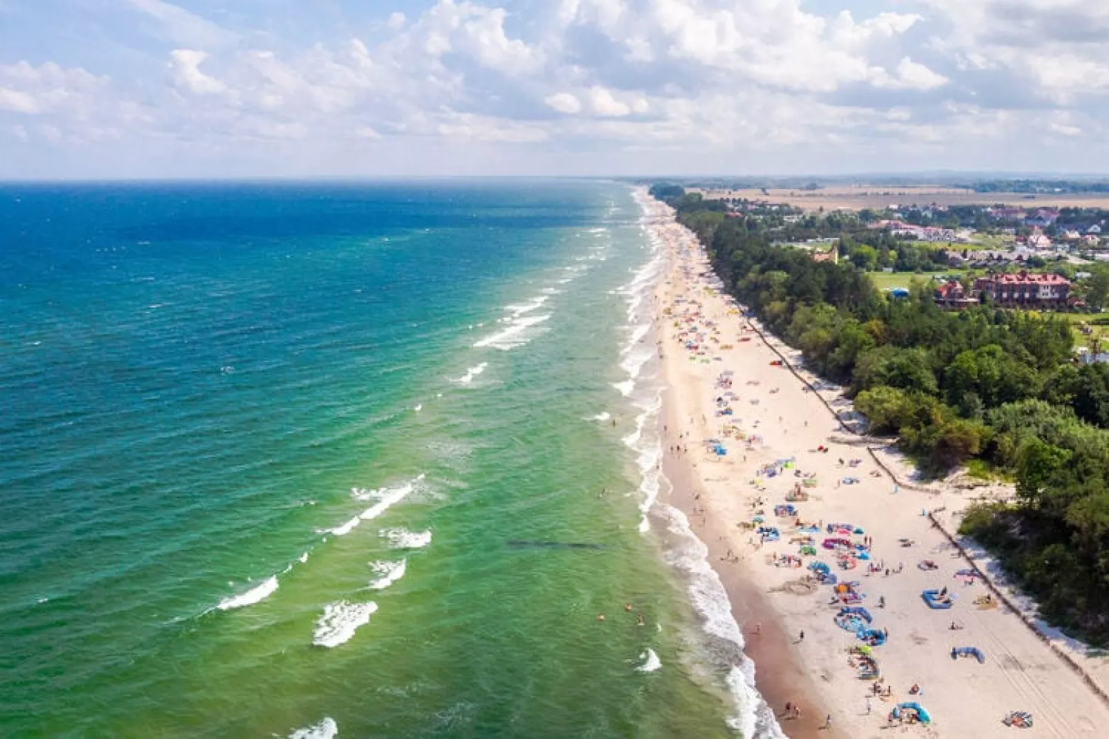 Ośrodek wczasowy Oleńska Sarbinowo-Gebieden zomer 1km