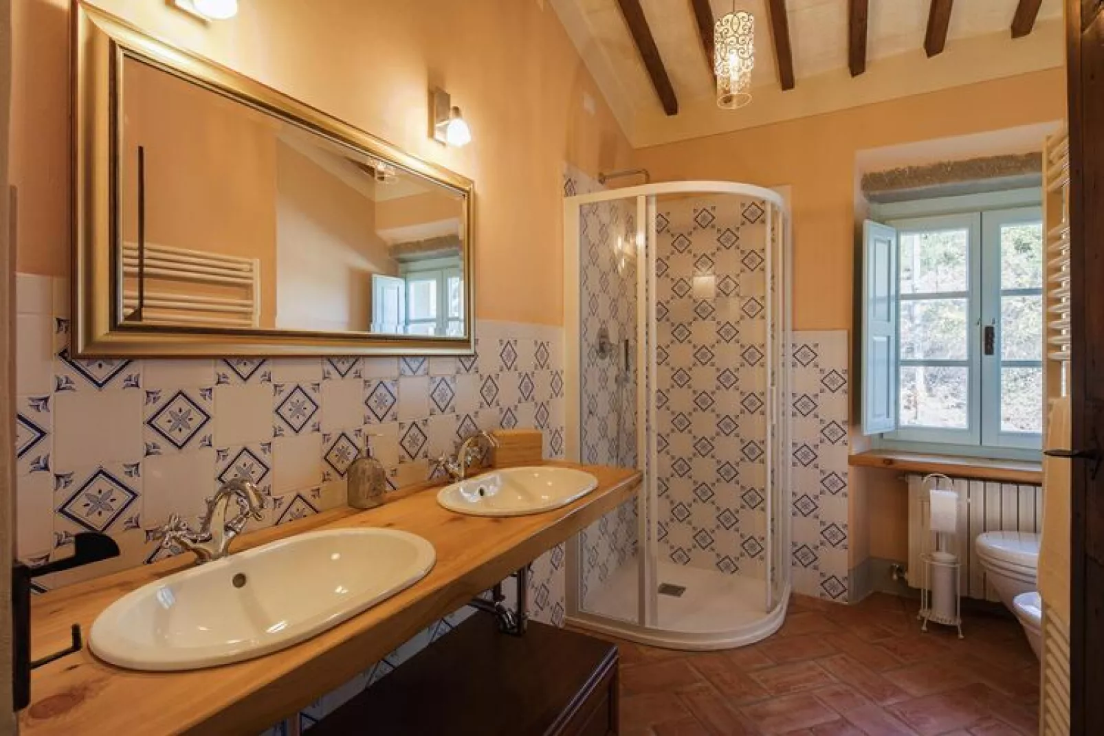 Holiday home Villa Mezzavia, Castiglion Fiorentino-Villa Mezzavia, ca. 290 qm, für 11 Pers.-Badkamer