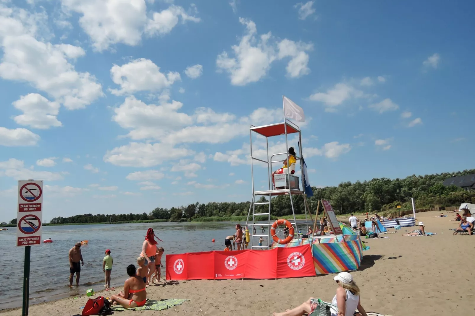 Ferienhaus Panorama in Kopice bei Stepnica-Gebieden zomer 20km