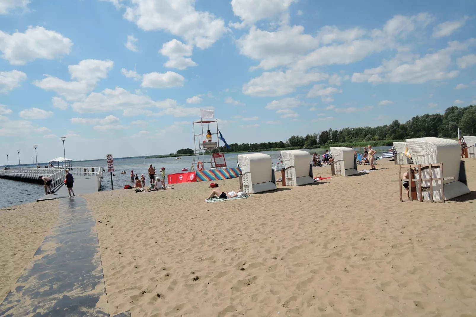 Ferienhaus Panorama in Kopice bei Stepnica-Gebieden zomer 20km