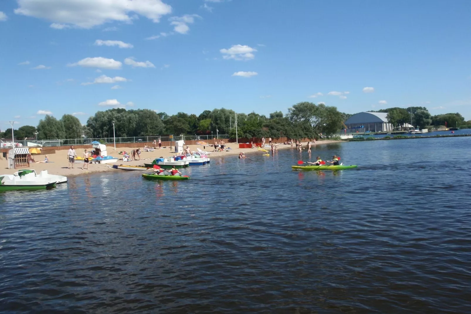 Ferienhaus Panorama in Kopice bei Stepnica-Gebieden zomer 20km