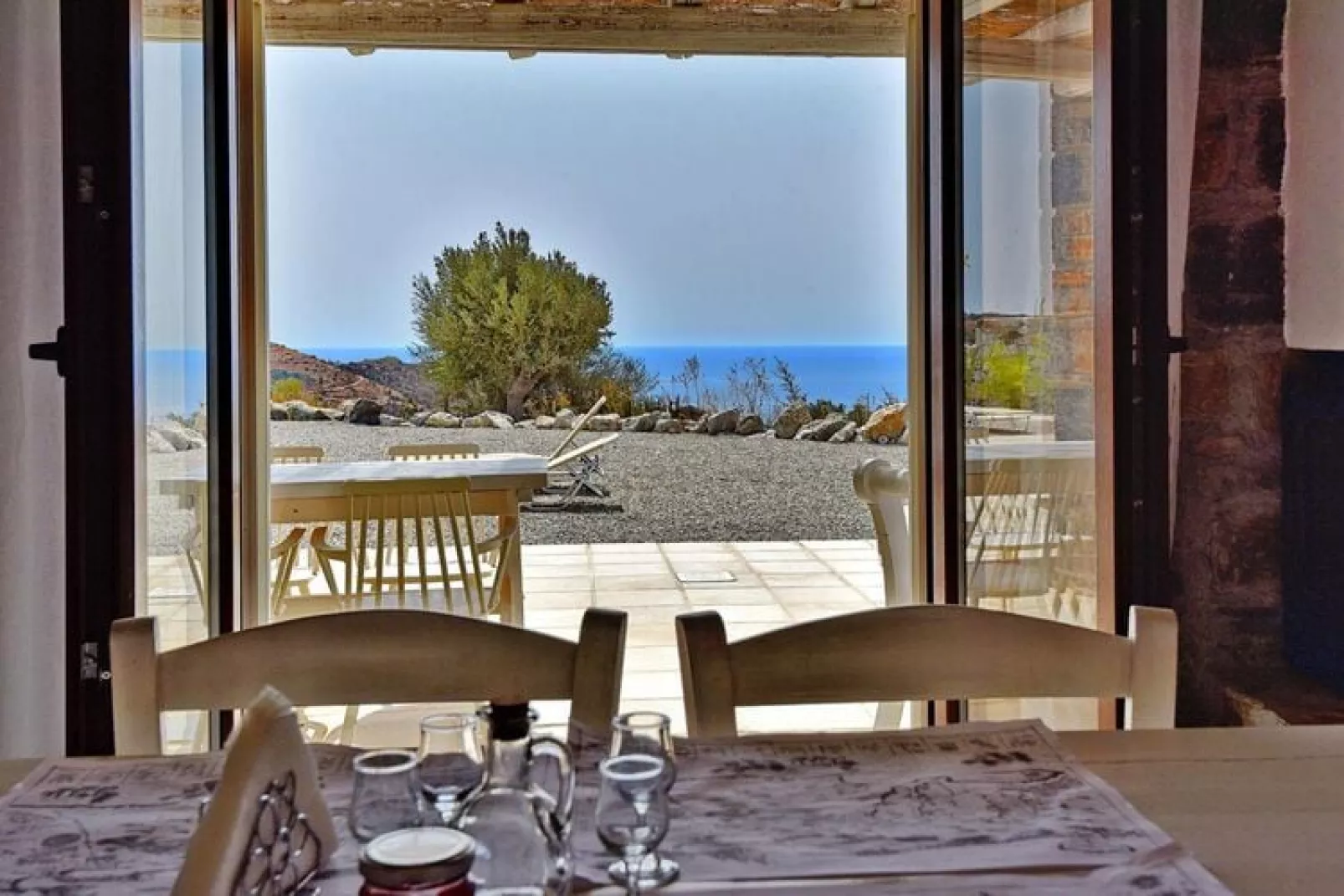 Villas Palazzo Greco Agia Galini-Complex of Villas 5 pax-Buitenkant zomer